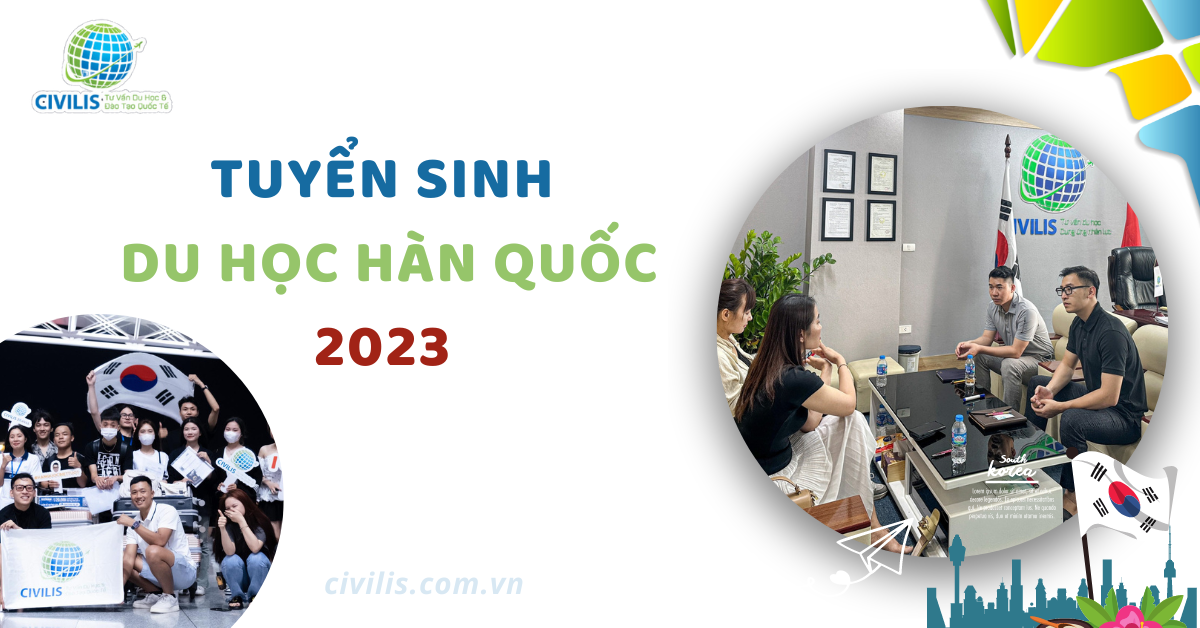 Tuyển sinh du học Hàn Quốc 2023