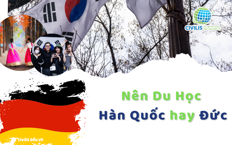 Nên du học Hàn Quốc hay Đức
